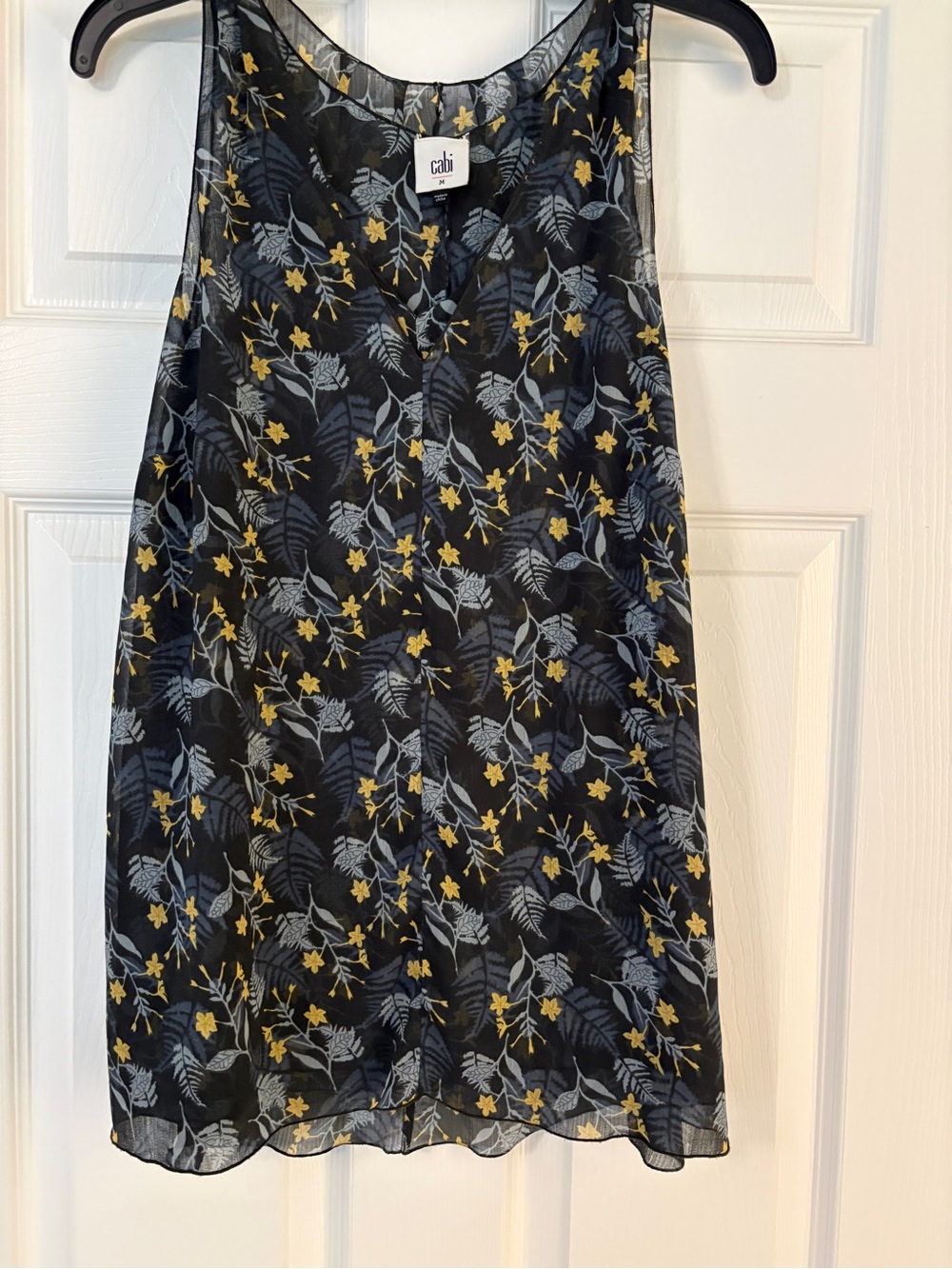 CAbi Blue and Yellow Multi Layer Tank